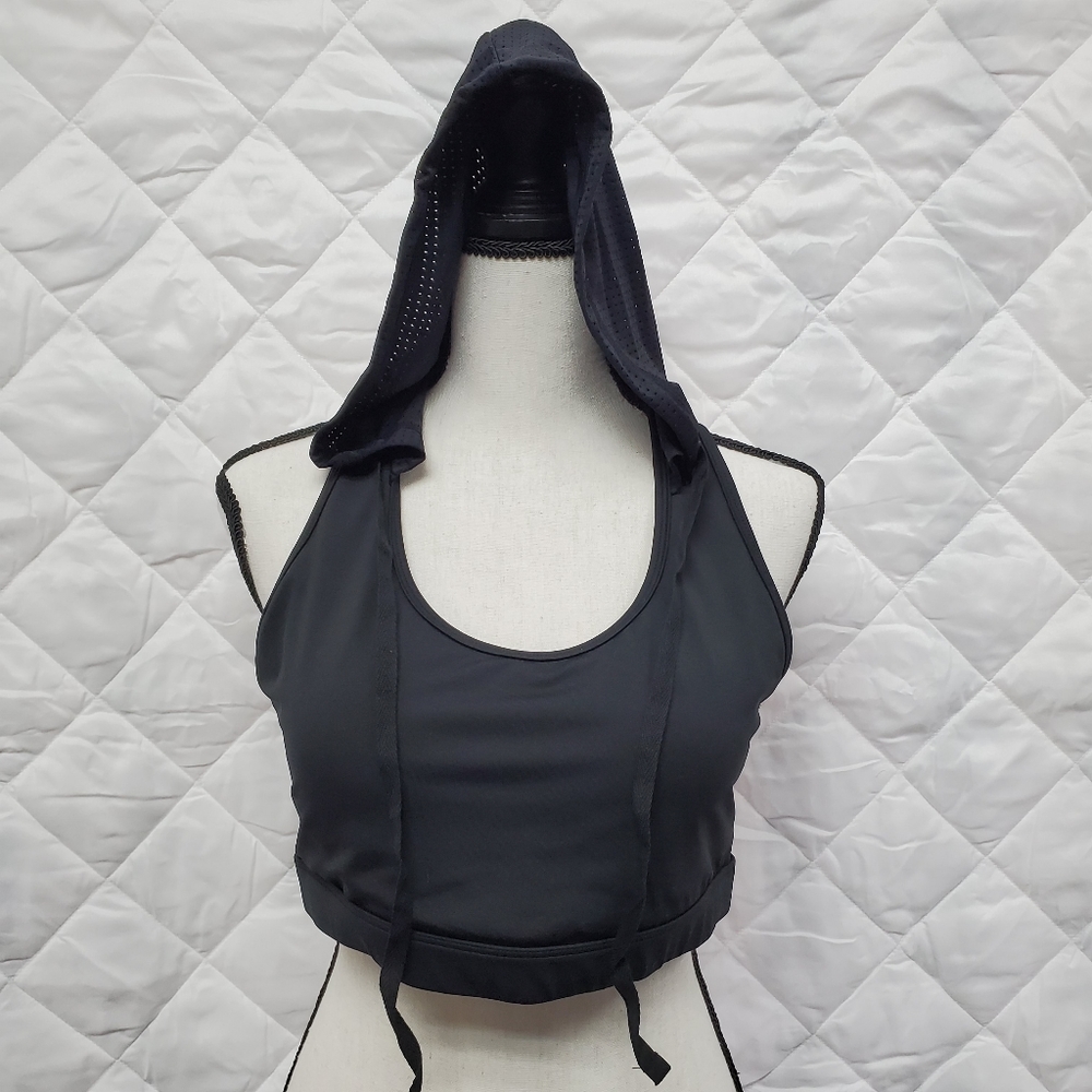 GRRRL bra top hoodie